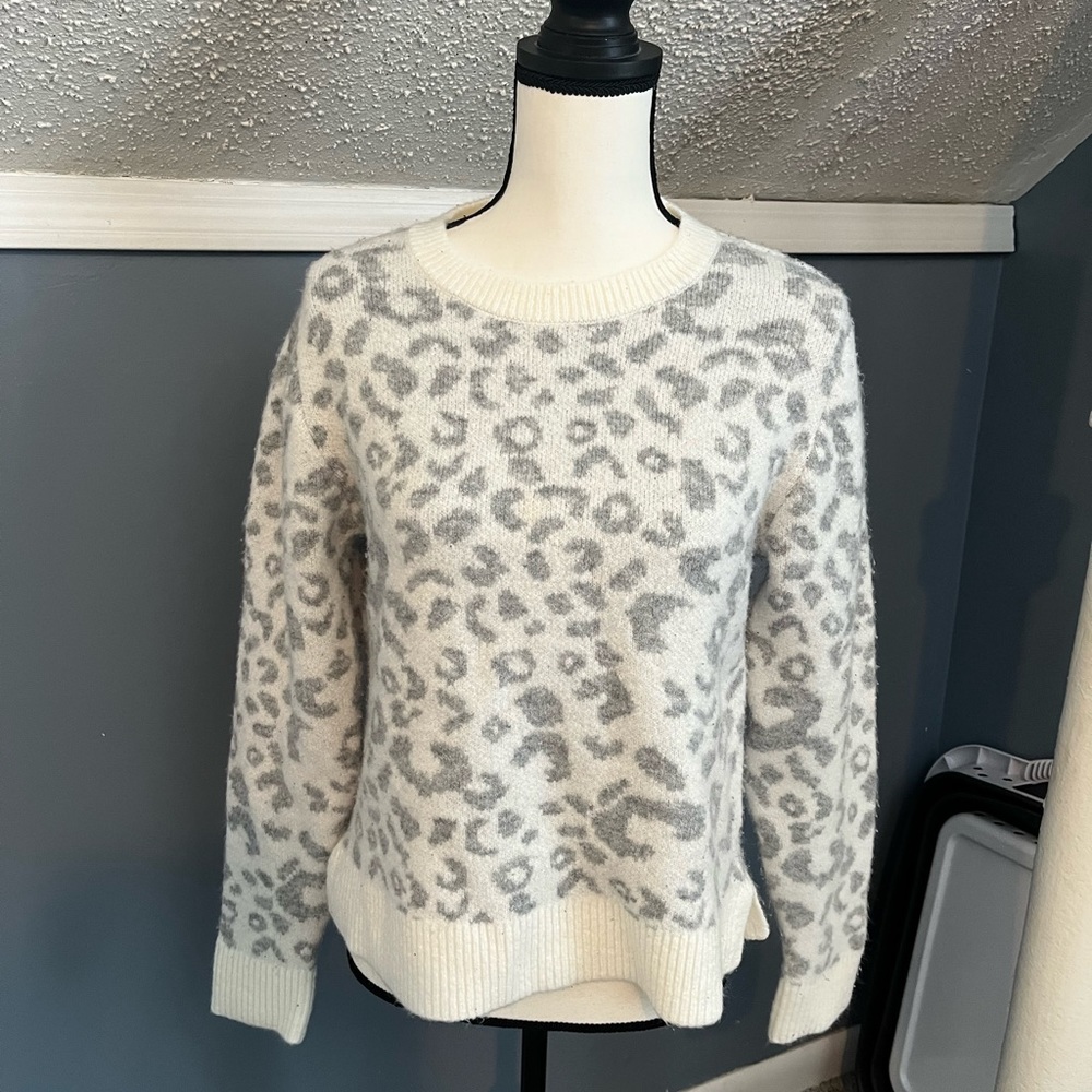 Leopard Print Sweater